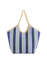 Load image into Gallery viewer, Blue Capri Tote