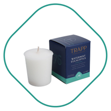 Load image into Gallery viewer, TRAPP No. 76 Watermint Eucalyptus 2 oz. Votive Candle