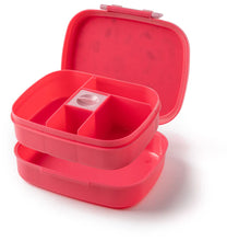 Load image into Gallery viewer, Bento Box with Removable Tray - Green Dinosaur