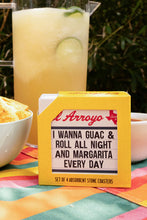 Load image into Gallery viewer, Coaster Set - Guac & Roll