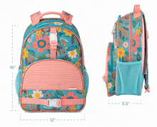 Load image into Gallery viewer, All Over Print Backpack - Turquoise Floral