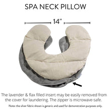 Load image into Gallery viewer, LAVENDER SPA NECK PILLOW