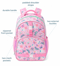 Load image into Gallery viewer, All Over Print Backpack - Lilac Butterfly