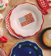 Load image into Gallery viewer, Americana Melamine Dessert Plates - Set of 4