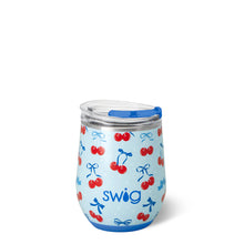 Load image into Gallery viewer, Cherry Pop Stemless Wine 12oz