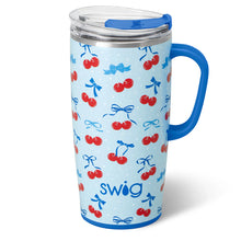 Load image into Gallery viewer, Cherry Pop Travel Mug 22oz