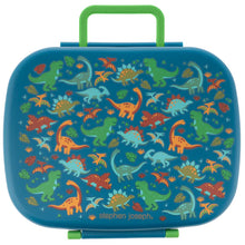 Load image into Gallery viewer, Bento Box with Removable Tray - Green Dinosaur