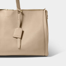 Load image into Gallery viewer, Fold-Out Garment Weekend Bag - Light Taupe