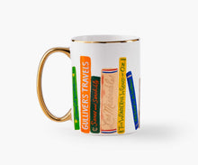 Load image into Gallery viewer, Porcelain Book Club Mug