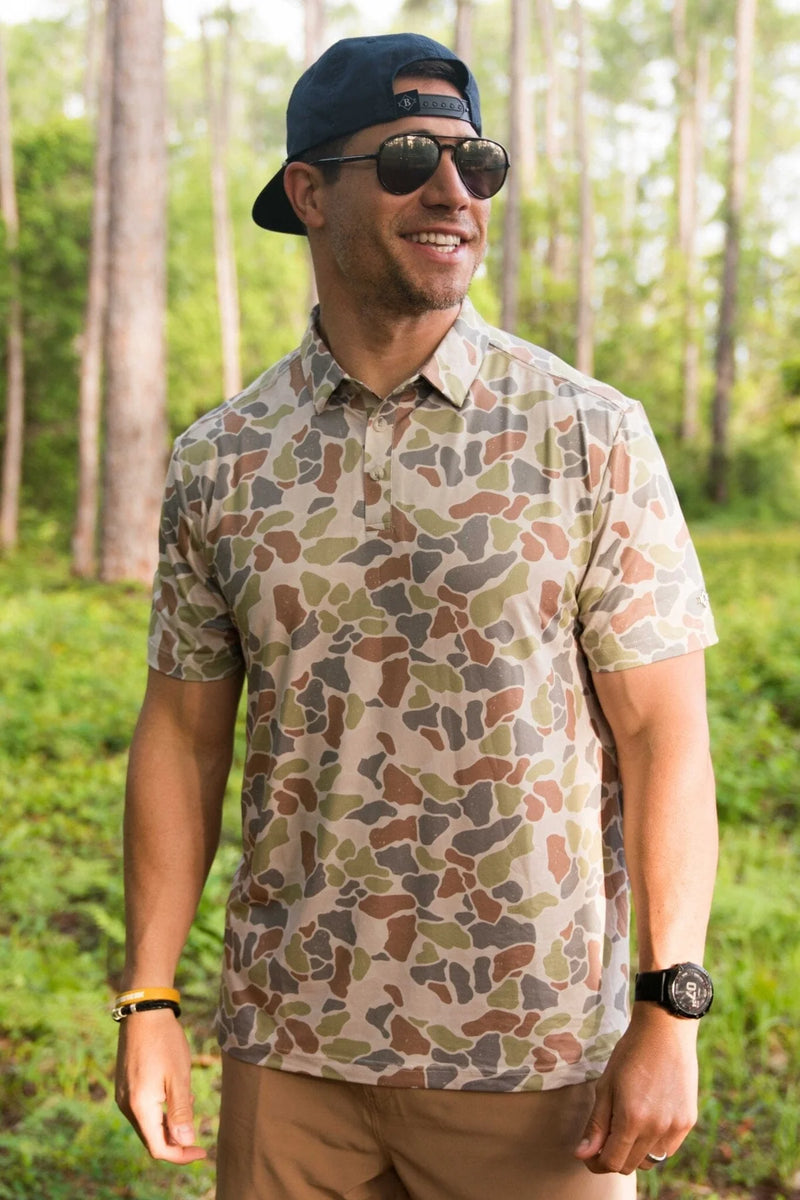 トップス Pedestal camo polo Flexwitme Pedestal Camo Polo Flexwitme