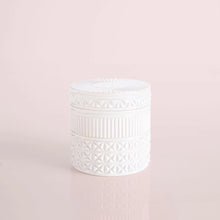 Load image into Gallery viewer, capri BLUE Volcano White Opal Gilded Faceted Jar, 11 oz