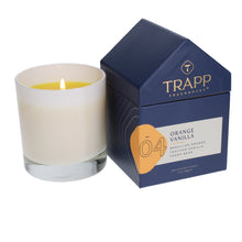 Load image into Gallery viewer, TRAPP No. 4 Orange Vanilla 7 oz. Candle in House Box