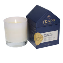 Load image into Gallery viewer, TRAPP No. 08 Fresh Cut Tuberose 7 oz. Candle in House Box