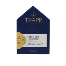 Load image into Gallery viewer, TRAPP No. 08 Fresh Cut Tuberose 7 oz. Candle in House Box