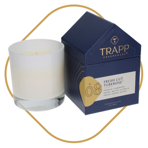 TRAPP No. 08 Fresh Cut Tuberose 7 oz. Candle in House Box