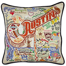 Load image into Gallery viewer, Austin Hand-Embroidered Pillow