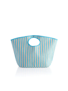 Lolita Turquoise Stripe Tote