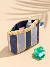 Load image into Gallery viewer, Blue Capri Pouch

