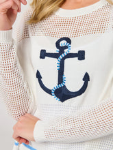 Load image into Gallery viewer, Anchor Mesh Sweater
