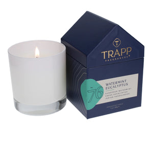 TRAPP No. 76 Watermint Eucalyptus 7 oz. Candle in House Box