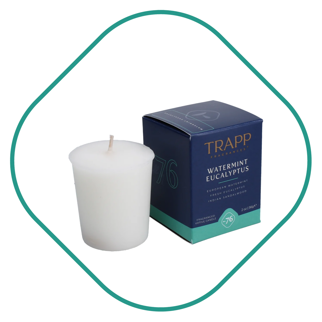 TRAPP No. 76 Watermint Eucalyptus 2 oz. Votive Candle