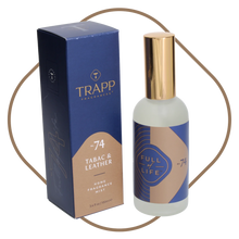 Load image into Gallery viewer, TRAPP No. 74 Tabac &amp; Leather 3.4 oz. Fragrance Mist
