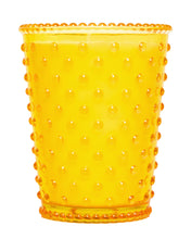 Load image into Gallery viewer, NO. 97 MEYER LEMON HOBNAIL GLASS CANDLE
