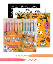 Load image into Gallery viewer, Bold &amp; Bright Coloring Kit - Summer
