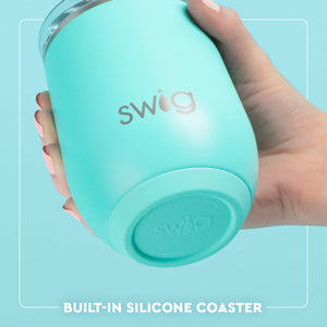 GLACIER STRIPE Stemless Wine 12oz