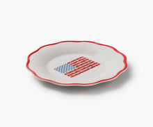 Load image into Gallery viewer, Americana Melamine Dessert Plates - Set of 4
