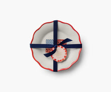 Load image into Gallery viewer, Americana Melamine Dessert Plates - Set of 4
