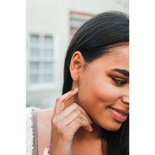 Load image into Gallery viewer, Shine So Bright - Silver Star Earrings
