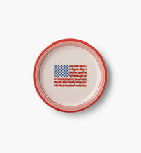 Load image into Gallery viewer, Floral Flag Small Paper Plates
