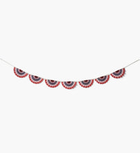 Load image into Gallery viewer, Americana Paper Bunting Garland
