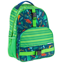 Load image into Gallery viewer, All Over Print Backpack - Green Dinosaur
