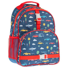 Load image into Gallery viewer, All Over Print Backpack - Transportation
