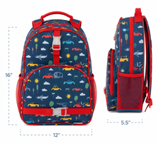 Load image into Gallery viewer, All Over Print Backpack - Transportation
