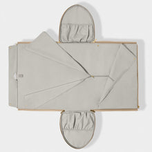 Load image into Gallery viewer, Fold-Out Garment Weekend Bag - Light Taupe
