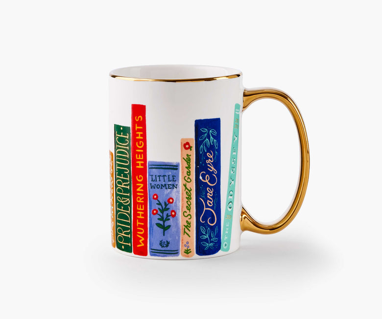 Porcelain Book Club Mug