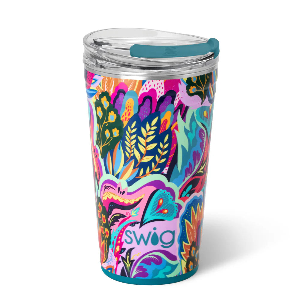 24 oz reusable coffee cup Bazaar 24oz Party Cup – Northwest Hills at Davenport