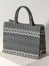 Load image into Gallery viewer, BLACK RAVENNA TOTE
