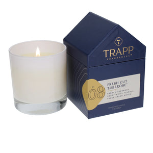 TRAPP No. 08 Fresh Cut Tuberose 7 oz. Candle in House Box