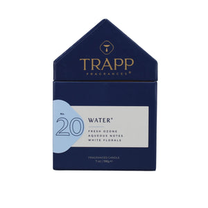 Trapp No. 20 Water 7 oz. Candle in House Box