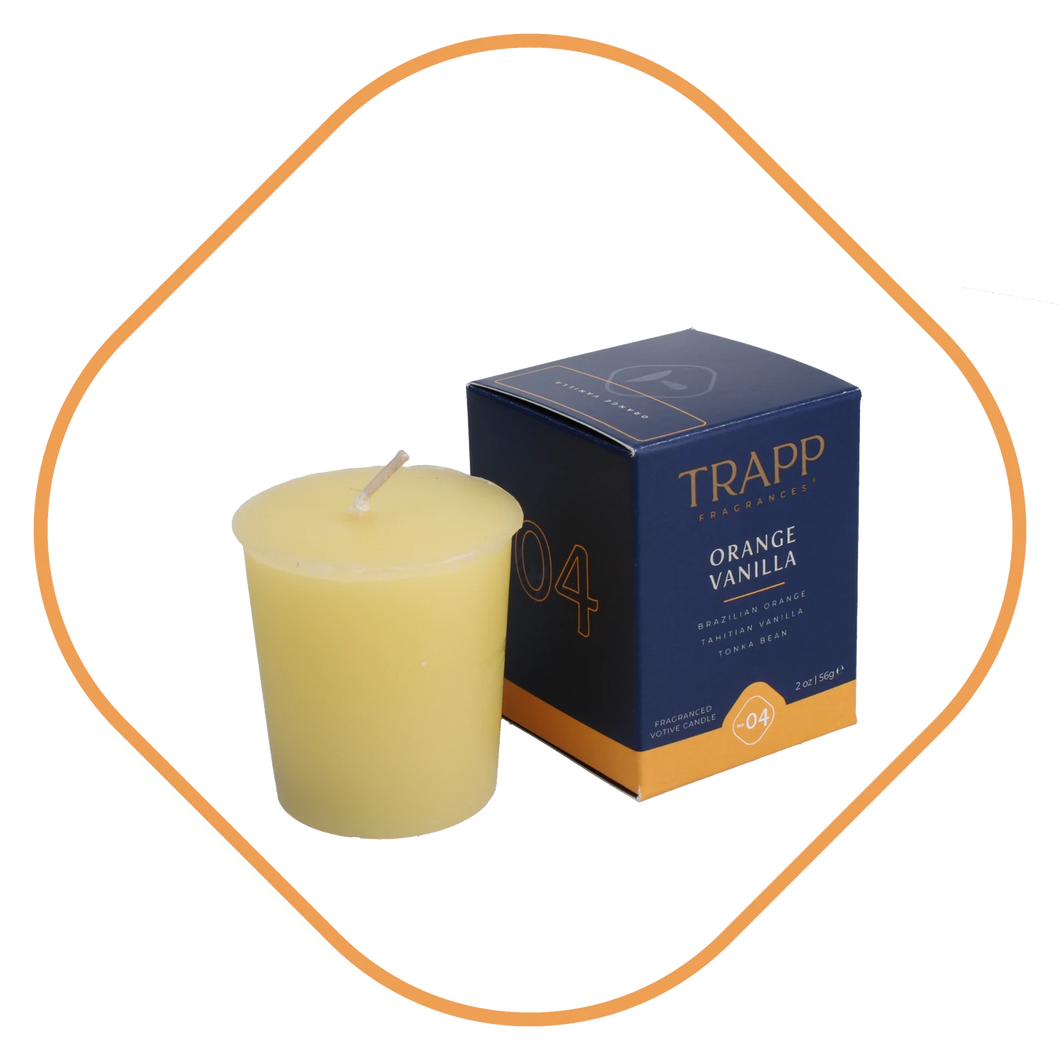 TRAPP No. 4 Orange Vanilla 2 oz. Votive Candle