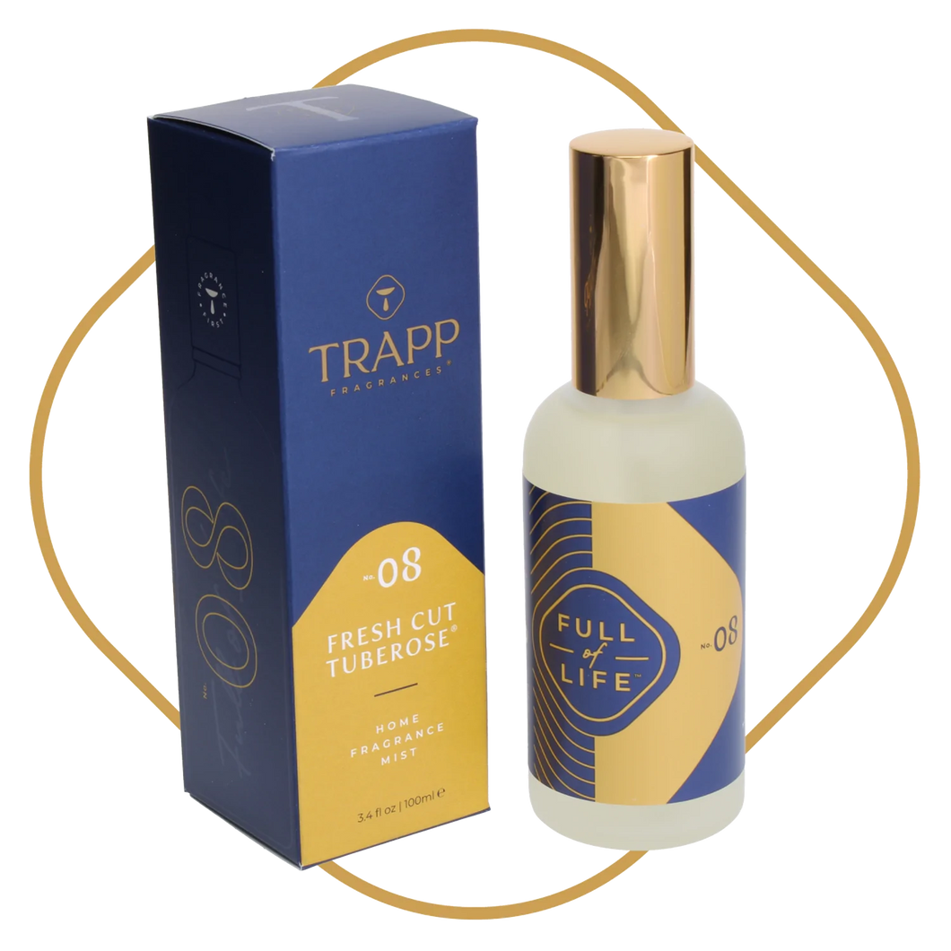 TRAPP No. 08 Fresh Cut Tuberose 3.4 oz. Fragrance Mist