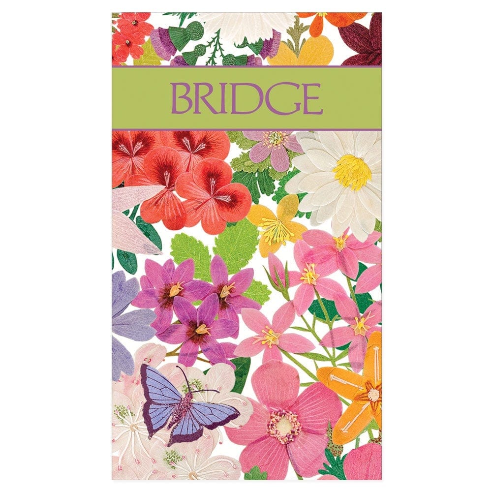 Halsted Floral Bridge Score Pad