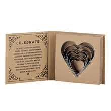 Load image into Gallery viewer, Heart Cookie Cutters Book Box
