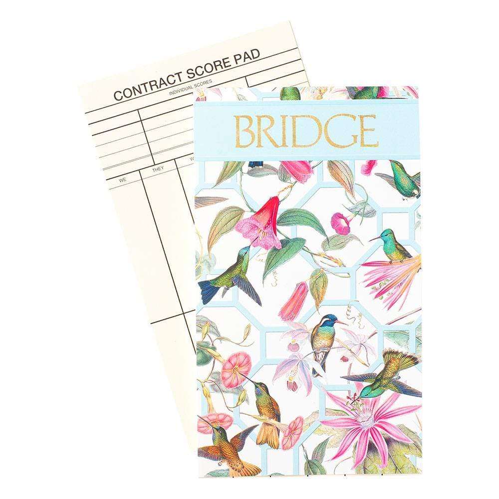 Hummingbird Trellis Bridge Score Pad