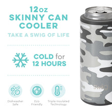 Load image into Gallery viewer, SWIG Incognito Camo Skinny Can Cooler
