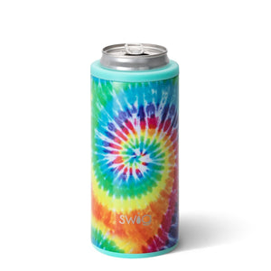 SWIG Swirled Peace Skinny Can Cooler